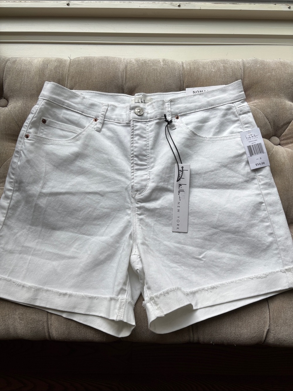 Nicole Miller high-rise shorts